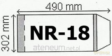 Okładka na podr A4 regulowana nr 18 (50szt) NARNIA [SZKOŁA]