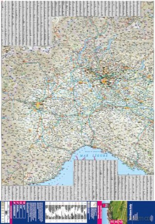 Northern Italy Map 1:400,000 scale (Waterproof and Tear Resistant) - Reise Know How [KSIĄŻKA]