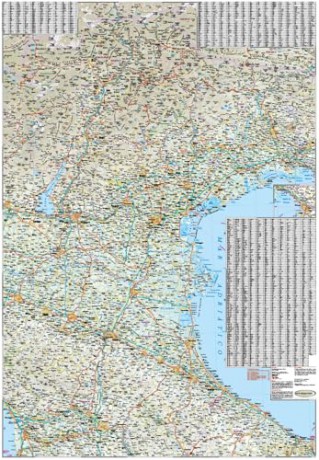 Northern Italy Map 1:400,000 scale (Waterproof and Tear Resistant) - Reise Know How [KSIĄŻKA]