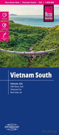 Vietnam South Map 1:600,000 scale (Waterproof and Tear Resistant) - Reise Know How [KSIĄŻKA]