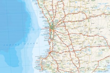 Western Australia Map 1:1,800,000 - Including Perth at 1:275,000 (Waterproof and Tear Resistant) - Reise Know How [KSIĄŻKA]