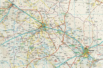 Saudi Arabia Map - 1:1,800,000 scale map - Reise Know-How Verlag Peter Rump [KSIĄŻKA]