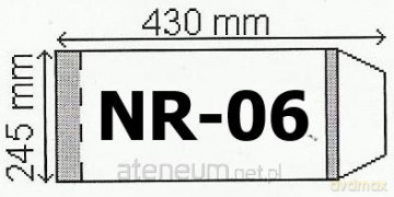 Okładka na podr B5 regulowana nr 6 (50szt) NARNIA [SZKOŁA]