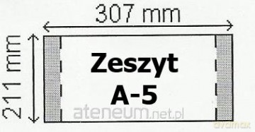 Okładka na zeszyt A5 (50szt) NARNIA [SZKOŁA]