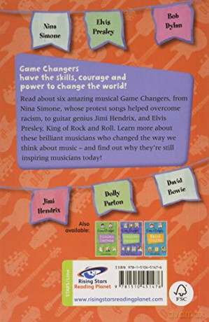 Reading Planet KS2 - Game-Changers: Music-Makers - Level 1: Stars/Lime band (Rising Stars Reading Planet) - Ciaran Murtagh [KSIĄŻKA]