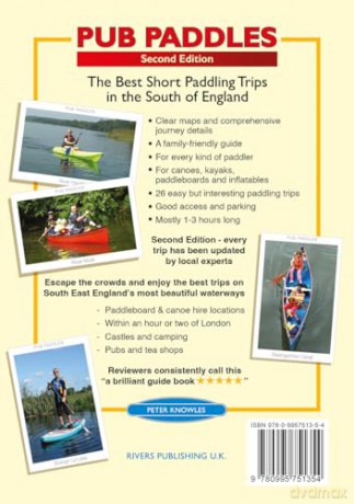 Pub Paddles: The best short paddle trips in the South of England - Peter Knowles [KSIĄŻKA]