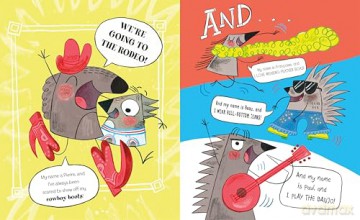 Hedgehogs Don't Wear Underwear - Marissa Valdez [KSIĄŻKA]