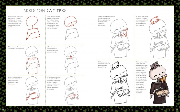 Creepy Cute Drawing Class: Learn to Draw 70 Sweetly Spooky Characters and Cozy Creatures - Marcie Driessen [KSIĄŻKA]