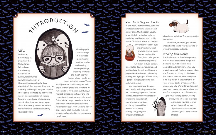 Creepy Cute Drawing Class: Learn to Draw 70 Sweetly Spooky Characters and Cozy Creatures - Marcie Driessen [KSIĄŻKA]
