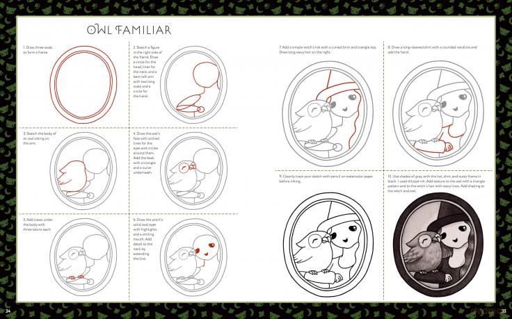 Creepy Cute Drawing Class: Learn to Draw 70 Sweetly Spooky Characters and Cozy Creatures - Marcie Driessen [KSIĄŻKA]