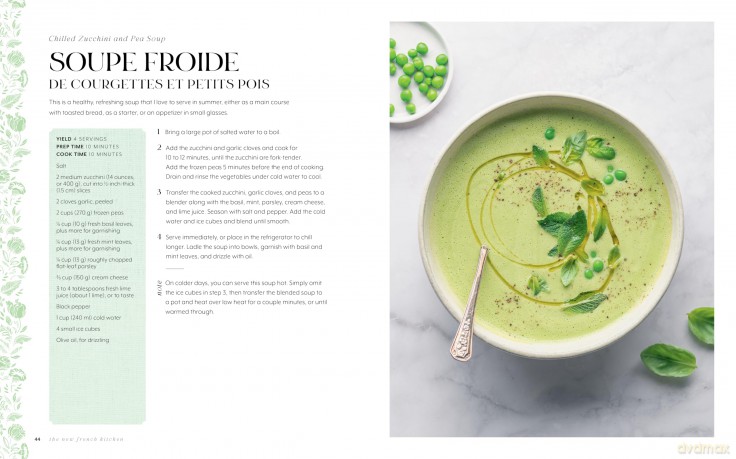 The New French Kitchen: Modern Takes on Favorite Classic Dishes - Geraldine Leverd [KSIĄŻKA]