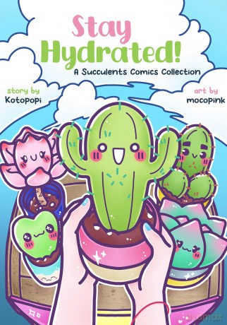 Stay Hydrated: A Succulents Comics Collection - Kotopopi [KSIĄŻKA]