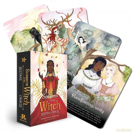 Seasons of the Witch: Beltane Oracle: (44 Gilded-Edge Cards and 144-Page Book) - Lorriane Anderson [KSIĄŻKA]