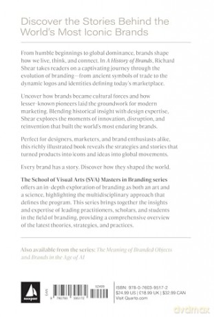 A History of Brands: Origins of Consumer Markets (SVA Masters in Branding) - Richard Shear [KSIĄŻKA]