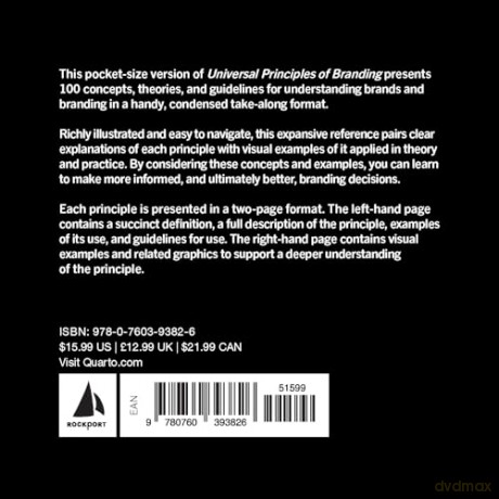 The Pocket Universal Principles of Branding: 100 Key Concepts for Defining, Building, and Delivering Brands (Rockport Universal) - Mark Kingsley [KSIĄŻKA]