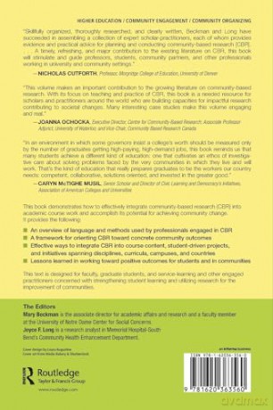 Community-Based Research: Teaching for Community Impact - Mary Beckman [KSIĄŻKA]