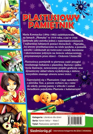Plastusiowy pamiętnik - Maria Kownacka [KSIĄŻKA]