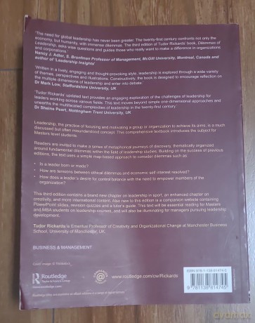 Dilemmas of Leadership - Tudor Rickards [KSIĄŻKA]