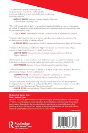 Dynamic Lecturing: Research-Based Strategies to Enhance Lecture Effectiveness (The Excellent Teacher Series) - Todd D. Zakrajsek [KSIĄŻKA]