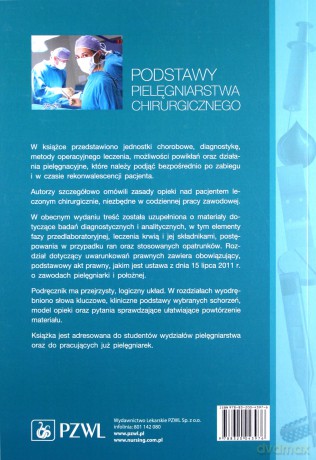 Podstawy pielęgniarstwa chirurgicznego [KSIĄŻKA]