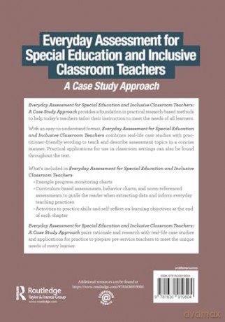 Everyday Assessment for Special Education and Inclusive Classroom Teachers: A Case Study Approach (Evidence-Based Instruction in Special Education) - Frank Dykes [KSIĄŻKA]