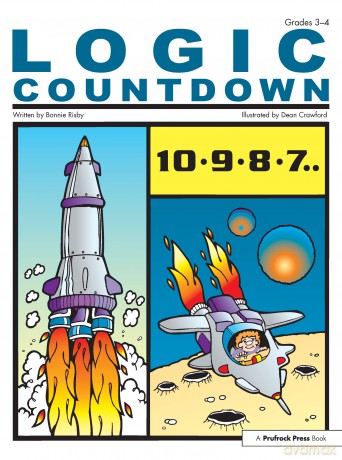 Logic Countdown: Grades 3-4: 1 (Blast Off with Logic, 1) - Bonnie L. Risby [KSIĄŻKA]