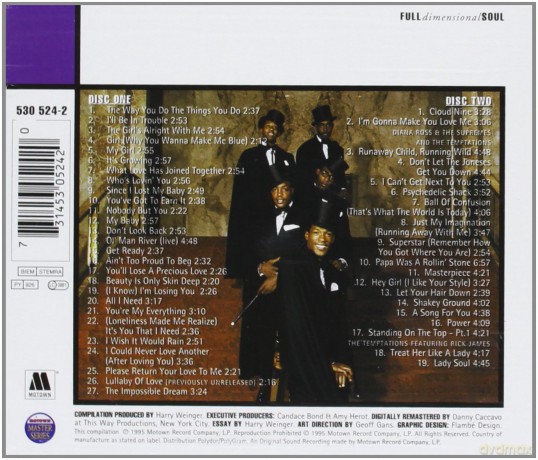 The Temptations: Anthology The Best Of [2CD]