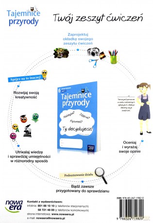 Przyroda SP 6 Tajemnice przyrody ćw cz.1 w.2014 [KSIĄŻKA]