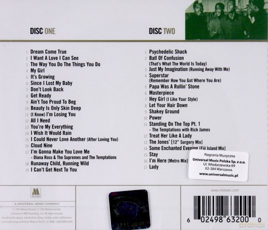 The Temptations: Gold (Remastered) [2CD]