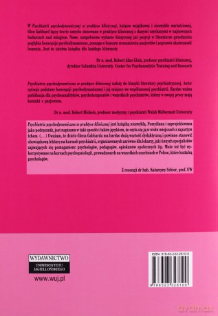Psychiatria psychodynamiczna w praktyce klinicznej [KSIĄŻKA]
