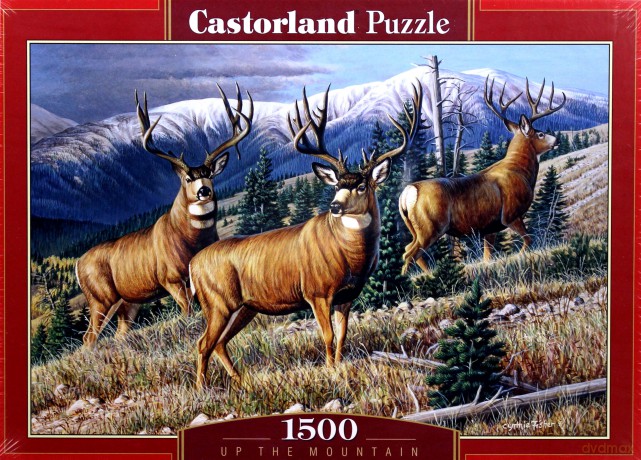 CASTOR Puzzle 1500 Jelenie na polanie 131344 [PUZZLE]