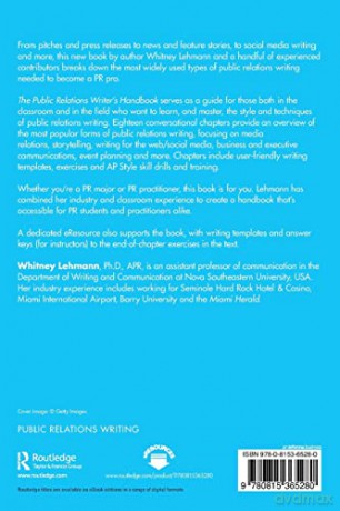 The Public Relations Writer's Handbook - Whitney Lehmann [KSIĄŻKA]