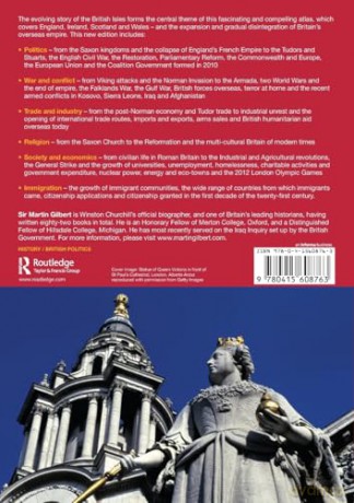 The Routledge Atlas of British History (Routledge Historical Atlases) - Martin Gilbert [KSIĄŻKA]