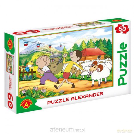 Puzzle 60 - Bolek i Lolek. Góry [PUZZLE]