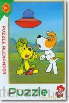 Puzzle 60 Reksio i Ufo [PUZZLE]