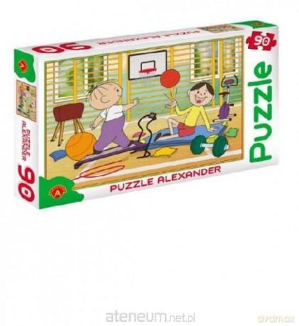Puzzle 90 - Bolek i Lolek na sali gimn. [PUZZLE]