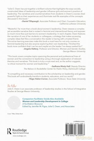 We are the Leaders We've Been Waiting For: Women and Leadership Development in College - Julie E. Owen [KSIĄŻKA]