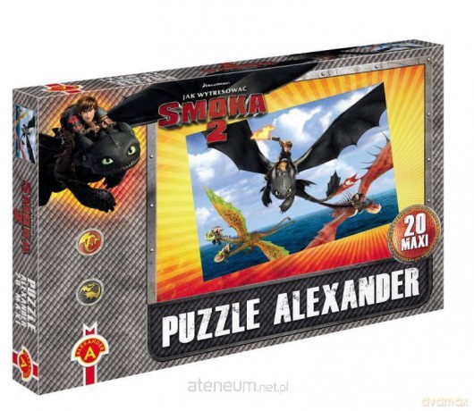 Puzzle Maxi Jak wytresować smoka 2 Lot nad [PUZZLE]