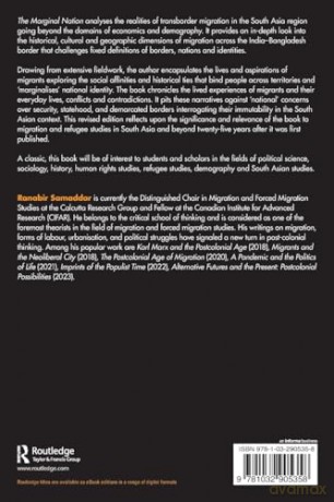 The Marginal Nation: Transborder Migration from Bangladesh to West Bengal - Ranabir Samaddar [KSIĄŻKA]