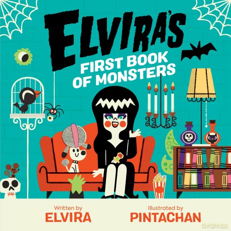 Elvira's First Book of Monsters - Elvira Pintachan [KSIĄŻKA]