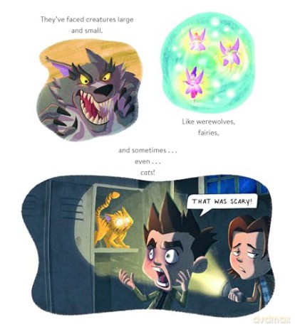 Supernatural: An Official Spooky Picture Book - Micol Ostow [KSIĄŻKA]