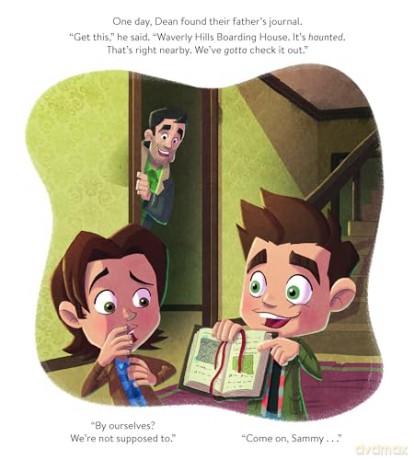 Supernatural: An Official Spooky Picture Book - Micol Ostow [KSIĄŻKA]