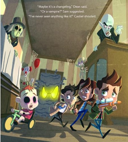 Supernatural: An Official Spooky Picture Book - Micol Ostow [KSIĄŻKA]