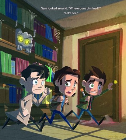 Supernatural: An Official Spooky Picture Book - Micol Ostow [KSIĄŻKA]