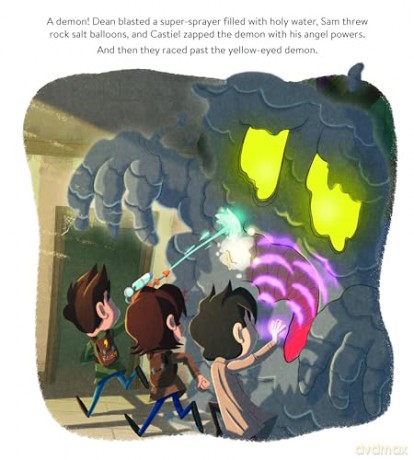 Supernatural: An Official Spooky Picture Book - Micol Ostow [KSIĄŻKA]