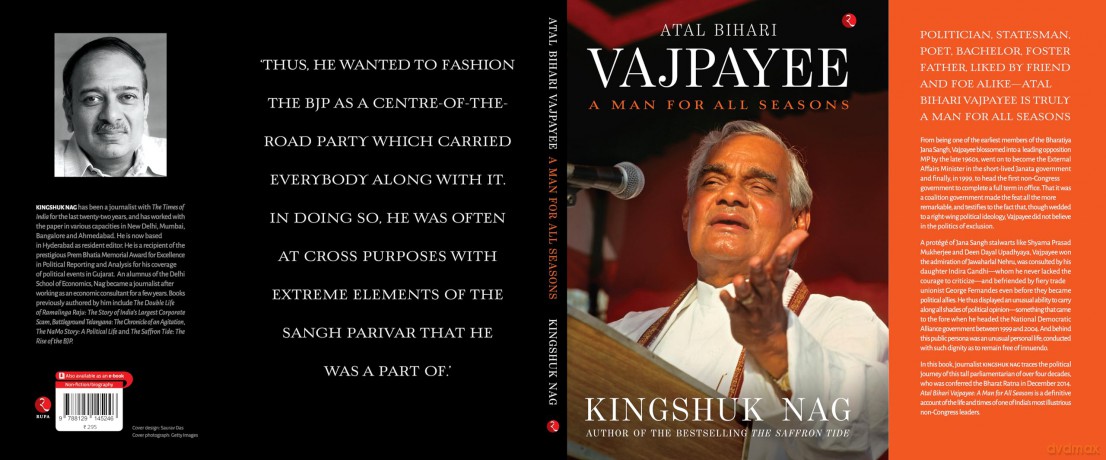 Atal Bihari Vajpayee: A Man for All Seasons - Kingshuk Nag [KSIĄŻKA]
