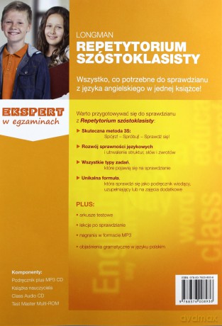 Repetytorium szóstoklasisty - J. Ang. [KSIĄŻKA]+[CD]