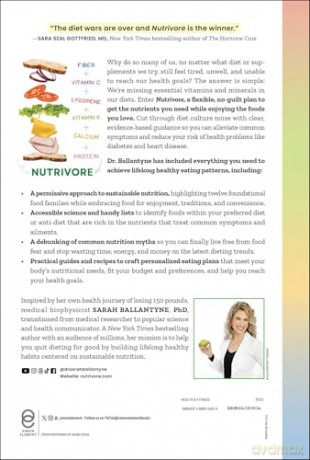 Nutrivore: Eat Any Food, Get Every Nutrient, and Transform Your Health - Dr Sarah Ballantyne [KSIĄŻKA]