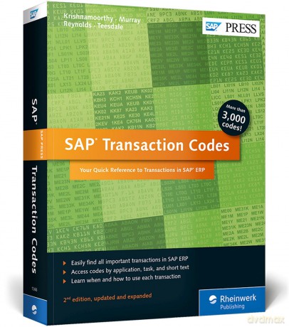 SAP Transaction Codes: Your Quick Reference to Transactions in SAP ERP - Martin Murray, Norman Reynolds &amp Venki Krishnamoorthy [KSIĄŻKA]