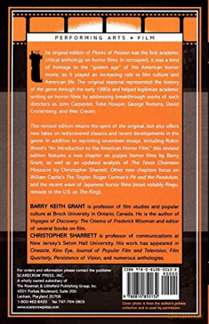 Planks of Reason: Essays on the Horror Film - Barry Keith Grant [KSIĄŻKA]
